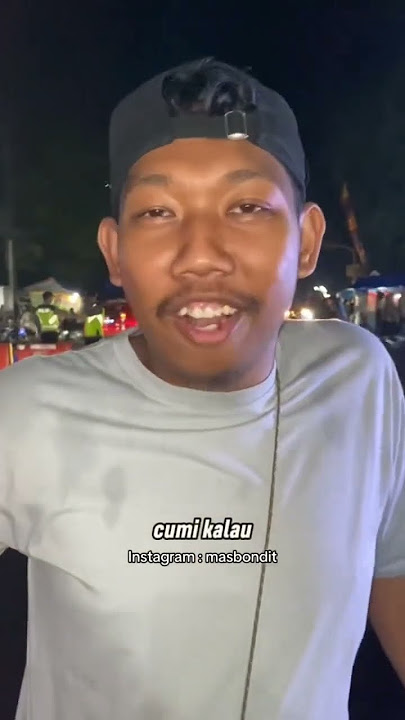 Niruin usara sirine polisi dibelakang polisi,auto panik,maap ya pak😁🙏🏻