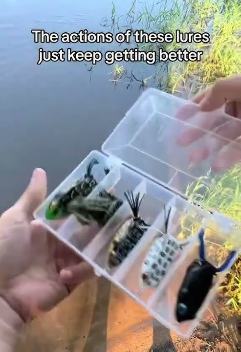 So realistic 💀 #frog #lure #fishing #fishinglure #topwater #bassfishing #bass #yt #ytshorts