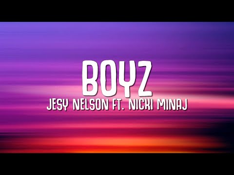 Jesy Nelson Boyz Lyrics Ft Nicki Minaj