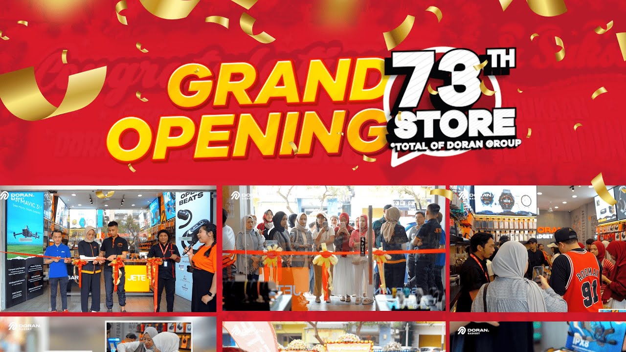 GRAND OPENING DORAN GADGET BANDUNG