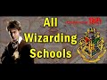 All Wizarding Schools in the World | Jadugari ke School | Hindi