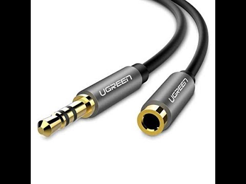 Standard Audio 3.5mm Jack Male To 3.5mm Jack Female Extension Car Mob Lead/Cable 