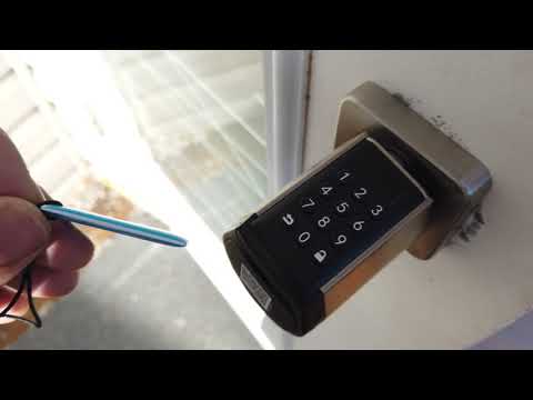 The BEST Lock for AirBnB - WE.LOCK Keyless Entry Door Lock Indoor/Outdoor - Installation & Review