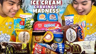 ICE CREAM CRAVINGS MADNESS OVERLOAD MUKBANG 2022 | IBAT IBANG ALL TIME FAVORITE ICE CREAM MUKBANG