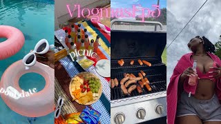 Vlogmas Ep5 : Christmas grocery shopping, Picnic Preps + picnic, swimming + fun with friends
