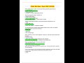 Certified Nursing Assistant examination CNA Written Test Updated 202320249 video