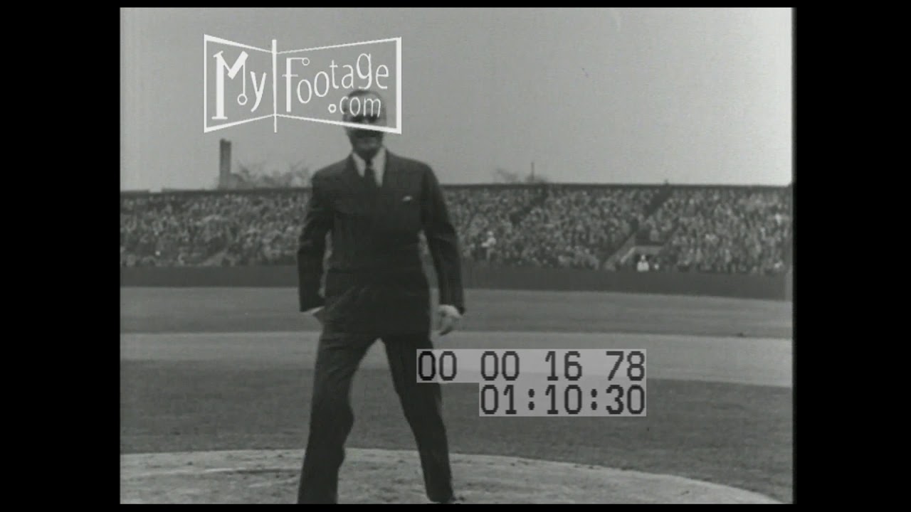 1934 Detroit Tigers VS White Sox Opening Day