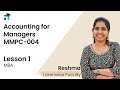 Lesson 1(Block 1) | Accounting For Managers | MMPC004 | Kerala's No.1 IGNOU Coaching Platform