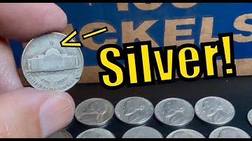 Silver In The Box! Coin Roll Hunting Nickels!