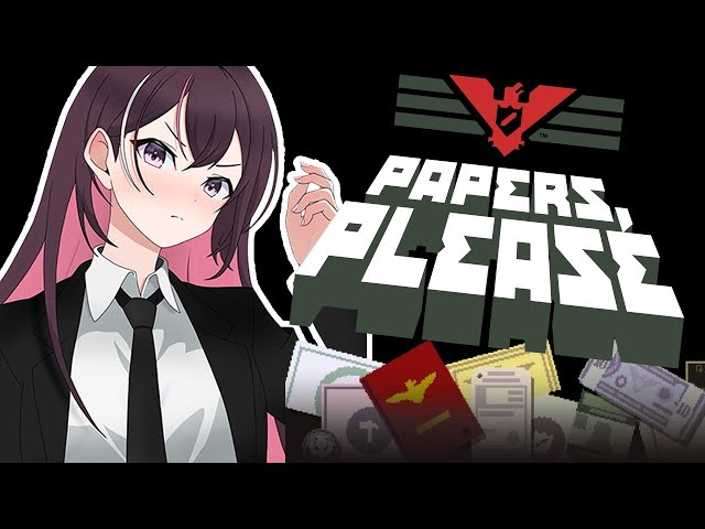 【Papers, Please】今日の仕事は、入国審査官です。【ホロライブ / AZKi】のサムネイル