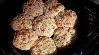 Veggie Skillet Biscuits