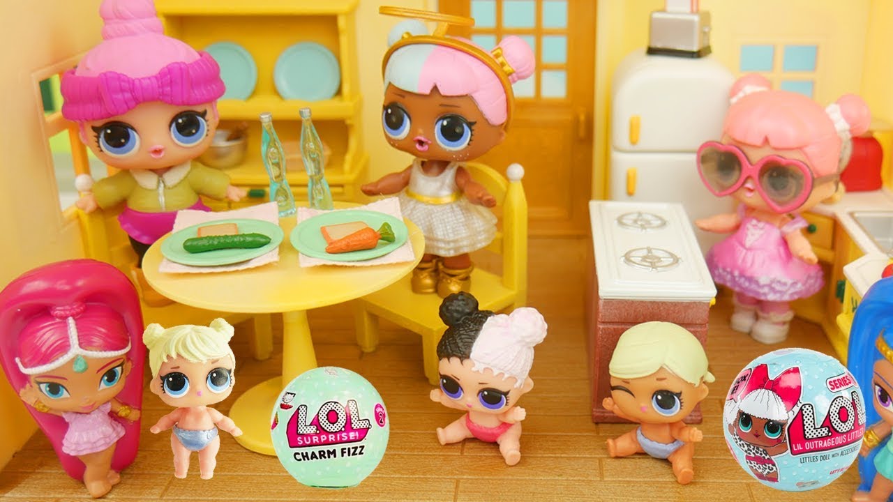 lol dolls kitchen