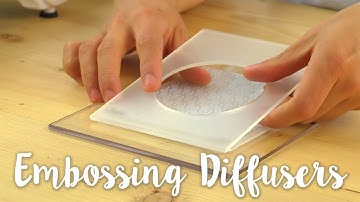 How to Use an Embossing Diffuser™ - Sizzix