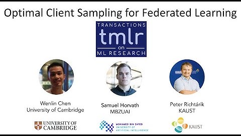 TMLR: Optimal Client Sampling for Federated Learning