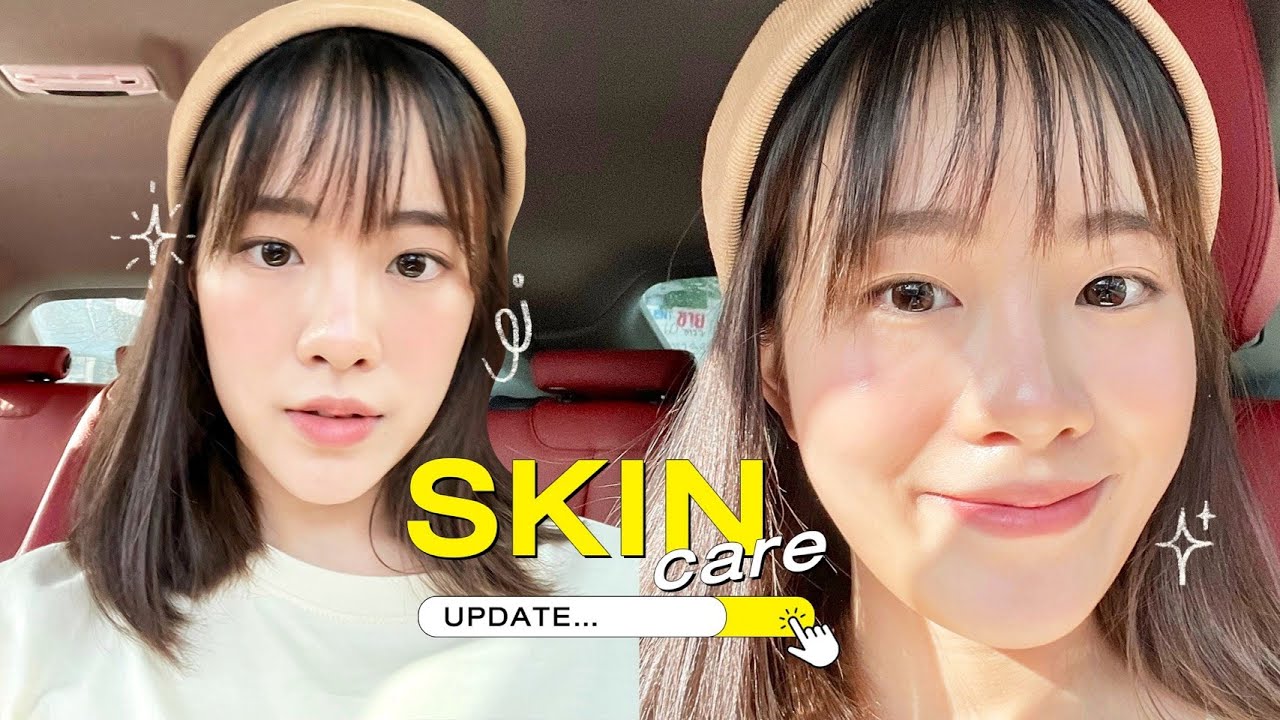 บำรุง หน้า ใส  New  Skincare Update✨ ช่วงนี้ใช้อะไรทำไมหน้าใสขึ้น? (ไม่มีสปอน) | mintchyy