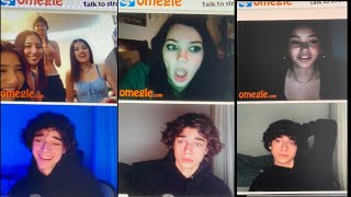 Handsome french Boy on Omegle 😎 | Girls reaction 🥰