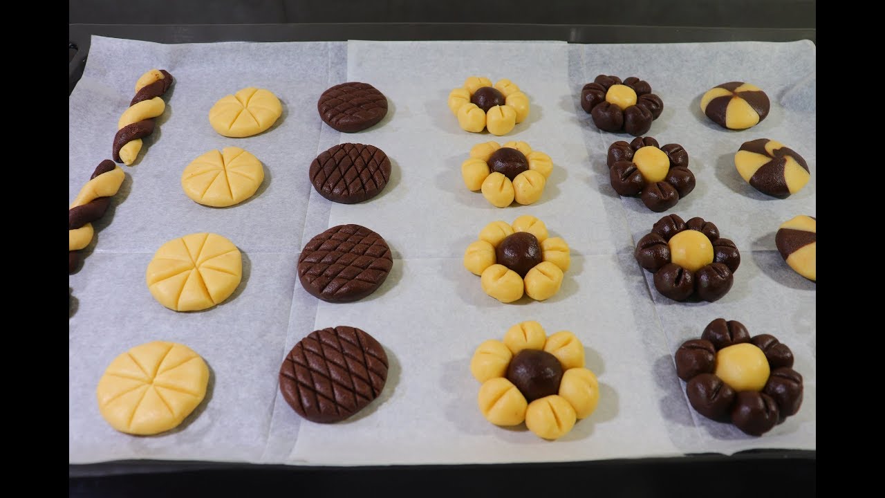 بسكوت العشر دقائق بالزبدة  بدون قالب سهل وسريع والطعم بيدوب بالتم دوبان