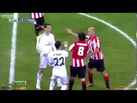 Kartu Merah Cristiano Ronaldo Real Madrid Vs Athletic Bilbao HD