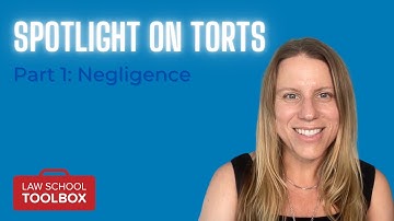 Spotlight on Torts (Negligence) – Part 1
