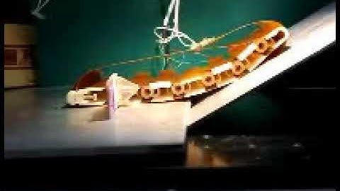 Climbing robot with electrostatic film actuators as belt