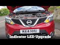 Upgrading Indicators to LED Bulbs - Nissan Qashqai J11