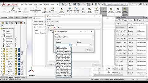 Bommer Feature Video: Importing Outside Data into Bommer for SOLIDWORKS (Using the manual method)