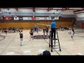 Bear River Volleyball 10-30-2025 Western Sierra Collegiate Academy net cam