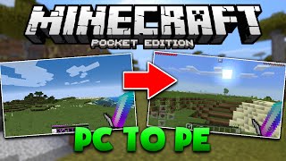 How To Port Minecraft PC Texture Packs to Minecraft PE (Pocket Edition) 