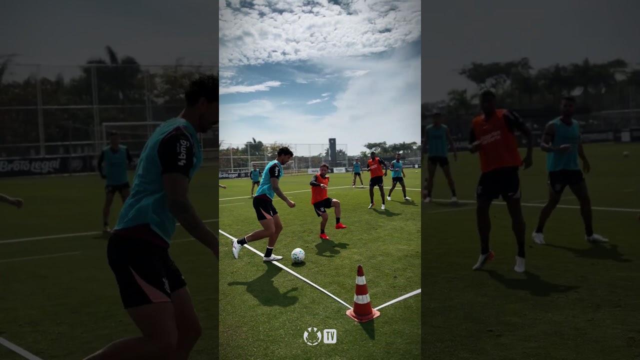 A terça-feira do Timão no CT Dr. Joaquim Grava! ⚽👊🏽#VaiCorinthians