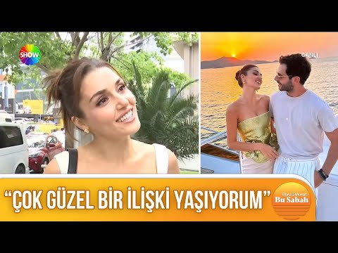 Hande Erçel sevgilisi Hakan Sabancı'yla hakkında çıkan ayrılık iddialarına ne yanıt verdi?