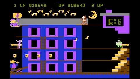 Atari 800 Emulator Altirra:  Popeye:  35,440