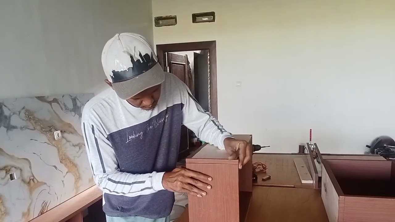 CARA MUDAH BIKIN LACI DAN CARA PASANG REL HITAM TIDAK GAGAL