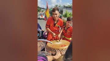 Đánh Trống Múa Lân Đường Phố/Thỉnh Sắc Thần Cúng Đình Tân Lộc Thốt Nốt Cần Thơ