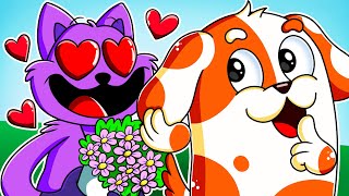Poppy Playtime CATNAP, but FALL IN LOVE with Hoo Doo?! | Hoo Doo Animation