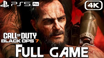 CALL OF DUTY BLACK OPS 7 Campaign Gameplay Walkthrough FULL GAME (4K 60FPS) No Commentary