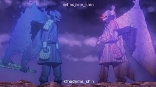 Adult Sasuke vs Madara | Susanoo fight |fan animation #sasuke #narutoshippuden #madara @hadjime_shin