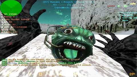 Counter Strike : Zombie Escape Mod_Map : ze freezy xmas b2  On Matrix Keepers !!!!