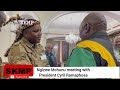 Ngizwe Mchunu Meeting with Cyril Ramaphosa : 05:24