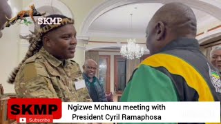 Ngizwe Mchunu Meeting with Cyril Ramaphosa : 05:24