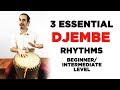 3 Essential Djembe/Hand Drum Rhythms for Beginner/Intermediate Level Players