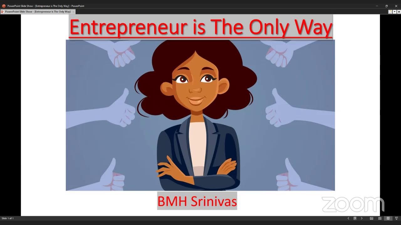 Entrepreneur is the only Way - Economic Warriors