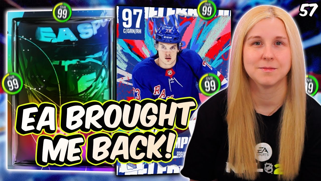 EA Dropped 97 Matt Rempe… So I Had to Play NHL 25 Again!
