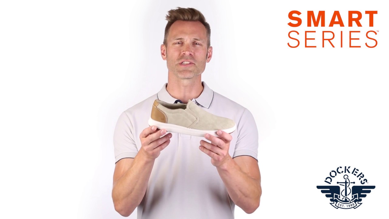 Dockers Smart Series Nobel Sneaker - YouTube