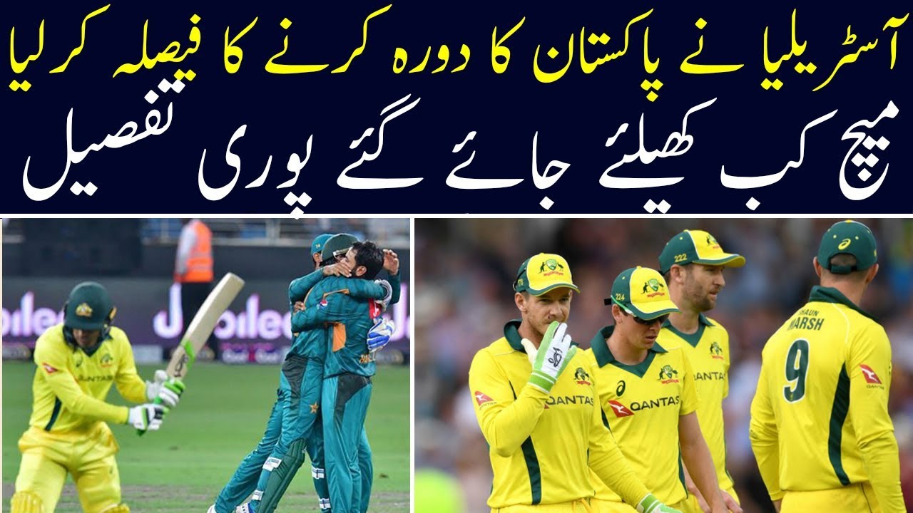 australia tour of pakistan 2019