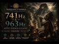 741Hz & 963Hz Aztec Energy Cleanse | Sacred Shell Trumpets & Deep Incense Meditation