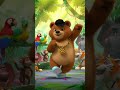 bear amazing dance moves #shorts  #shortsfeed #bear #funny