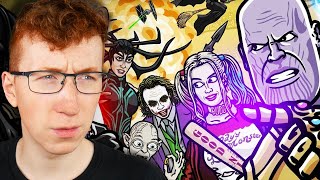 Patterrz Reacts to "SUPER-VILLAIN-BOWL! - TOON SANDWICH"