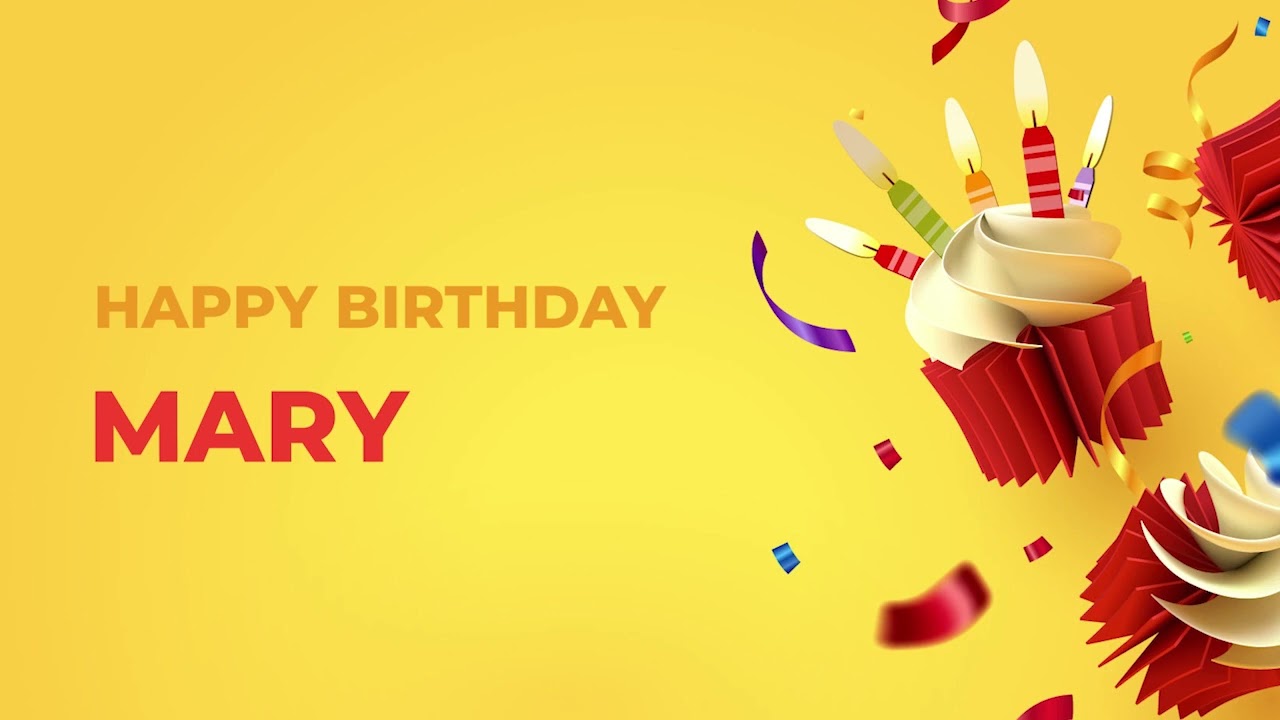 Happy Birthday MARY   Happy Birthday Song made especially for You 