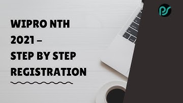 Wipro Elite NTH 2021 Registration Steps | All India FREE Wipro NTH 2021 Mock Test