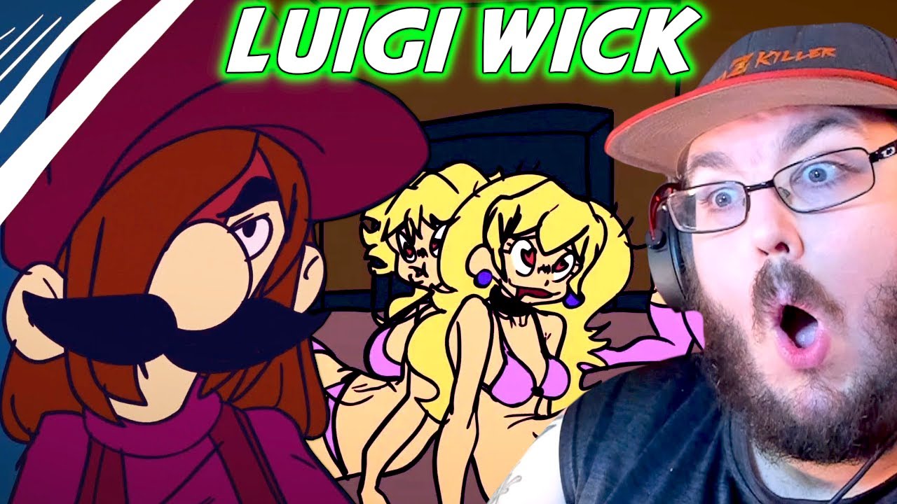 Luigi Wick: The Cursed Cap Saga (Part 1 & 2) Animation Parody By 